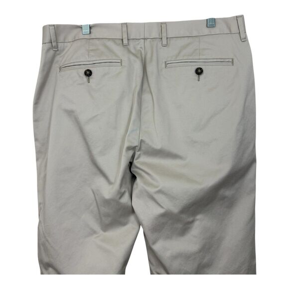 Bonobos Wednesday Straight Chino Pants Size 34x34 Tan Khaki - Picture 6 of 13